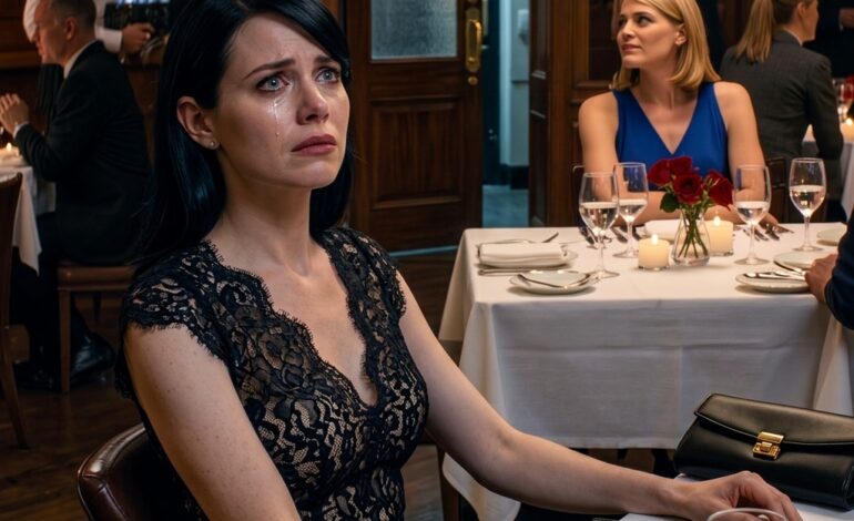 Min mand sendte en sms: “Sidder fast på arbejdet. Glædelig Valentinsdag.” Men jeg sad to borde væk … og så ham sidde tæt på en anden kvinde. Da jeg rejste mig, stoppede en fremmed mig og hviskede: “Bevar roen … Du vil måske se, hvordan det her udspiller sig.”