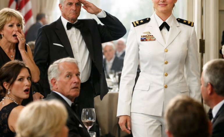 Familien slettede mig fra min søsters bryllup — indtil deres gæst hilste: “Admiral”