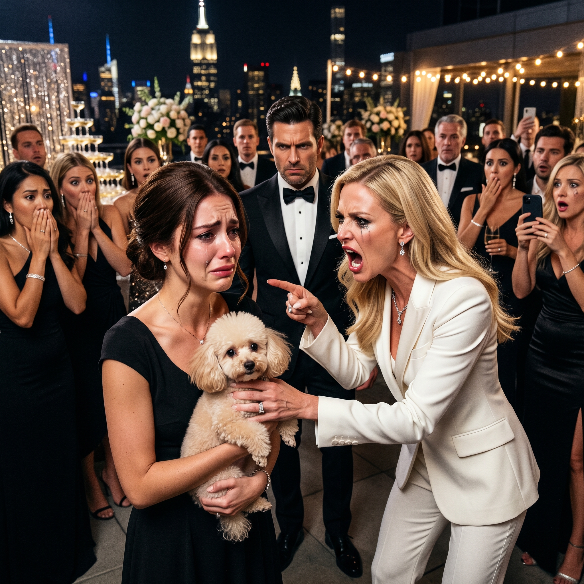 Til den galla kom hun efter mig på grund af sin hund, som om jeg ikke fortjente grundlæggende respekt. Hun troede, at penge og status ville beskytte hende, uden at forestille sig, at kvinden, hun angreb, var direktørens kæreste.
