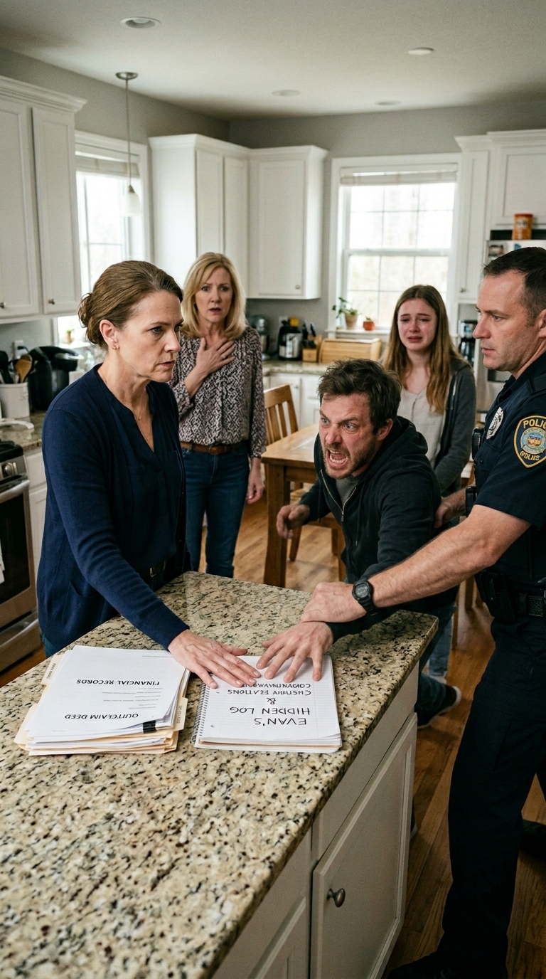 Du finder din datter sovende på en parkeringsplads i en supermarked, efter at hendes mand har smidt hende ud af det hus, du har købt … Så låser du døren op og opdager, hvad de har gemt i månedsvis
