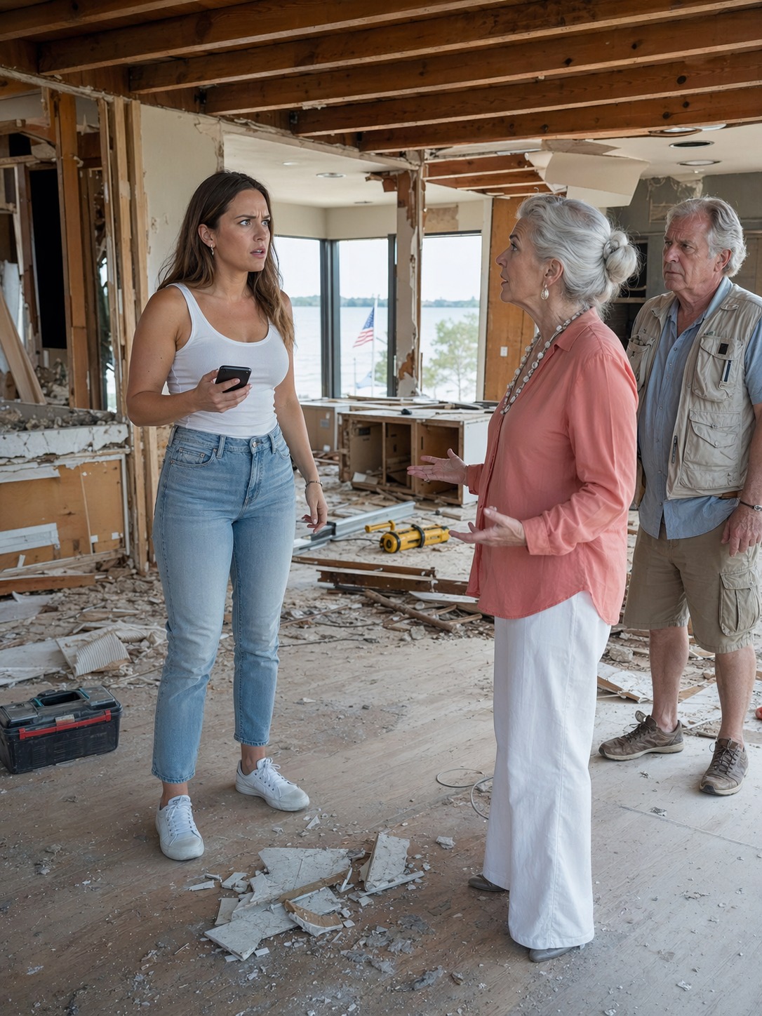 Jeg kørte to timer til mit hus ved søen og forventede stilhed…