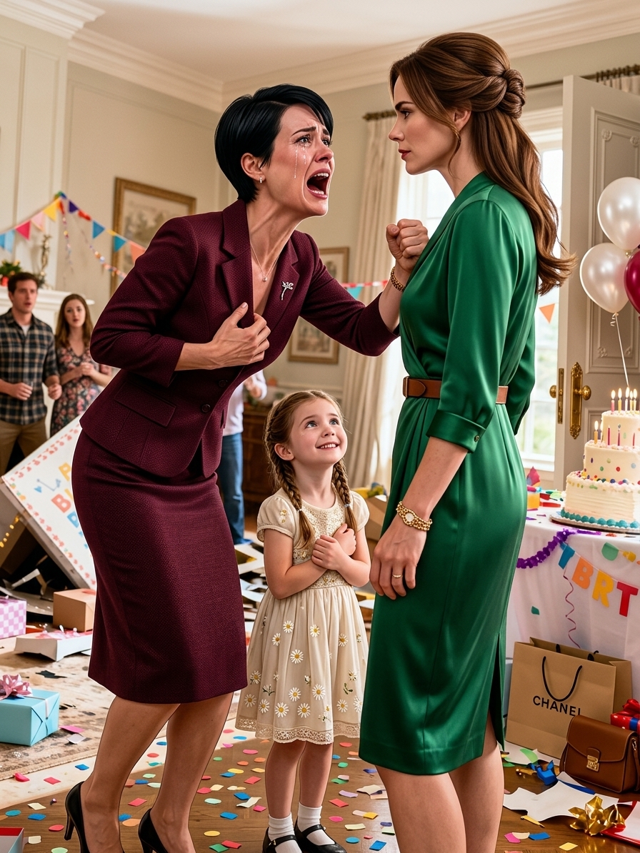 Til min nieces fødselsdagsfest roste alle min 5-årige datters smukke kjole. Da min jaloux niece så al den opmærksomhed, hendes kusine fik, klagede hun til sin mor.