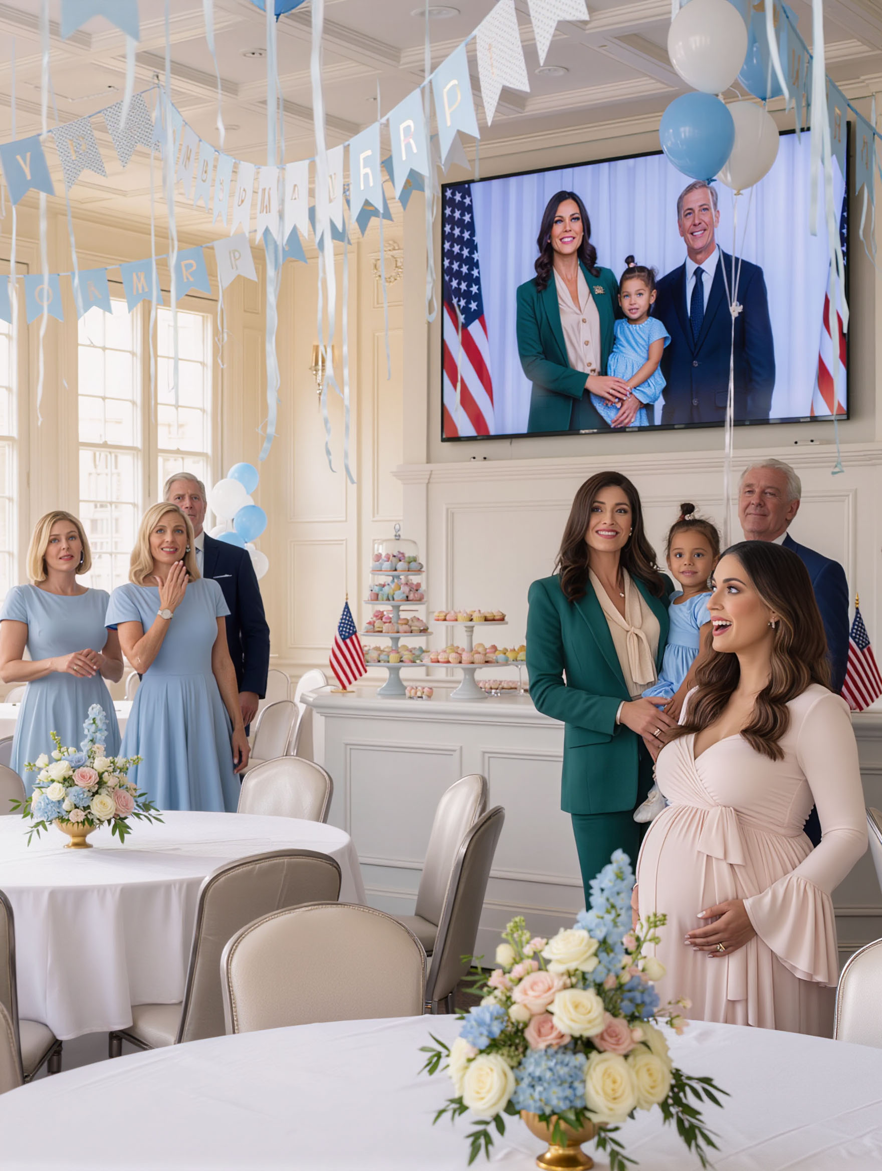Far ringede to dage før min søsters babyshower og sagde: “Denne her er kun for familien. Hun synes, du tiltrækker for meget opmærksomhed ved alle arrangementer.” Mor var enig. “Bare denne ene gang, bliv hjemme.” Jeg skændtes ikke. Jeg gjorde min datter klar i den lille blå kjole, hun havde gemt, kørte til byens Women in Leadership-galla og gik op på scenen for at modtage hovednoteprisen. Timer senere blev live-udsendelsen spillet midt i min søsters babyshower – og da alle så, hvem der stod ved siden af ​​mig til billedet, blev rummet stille, før min søster forstod, hvorfor jeg slet ikke havde brug for hendes invitation.
