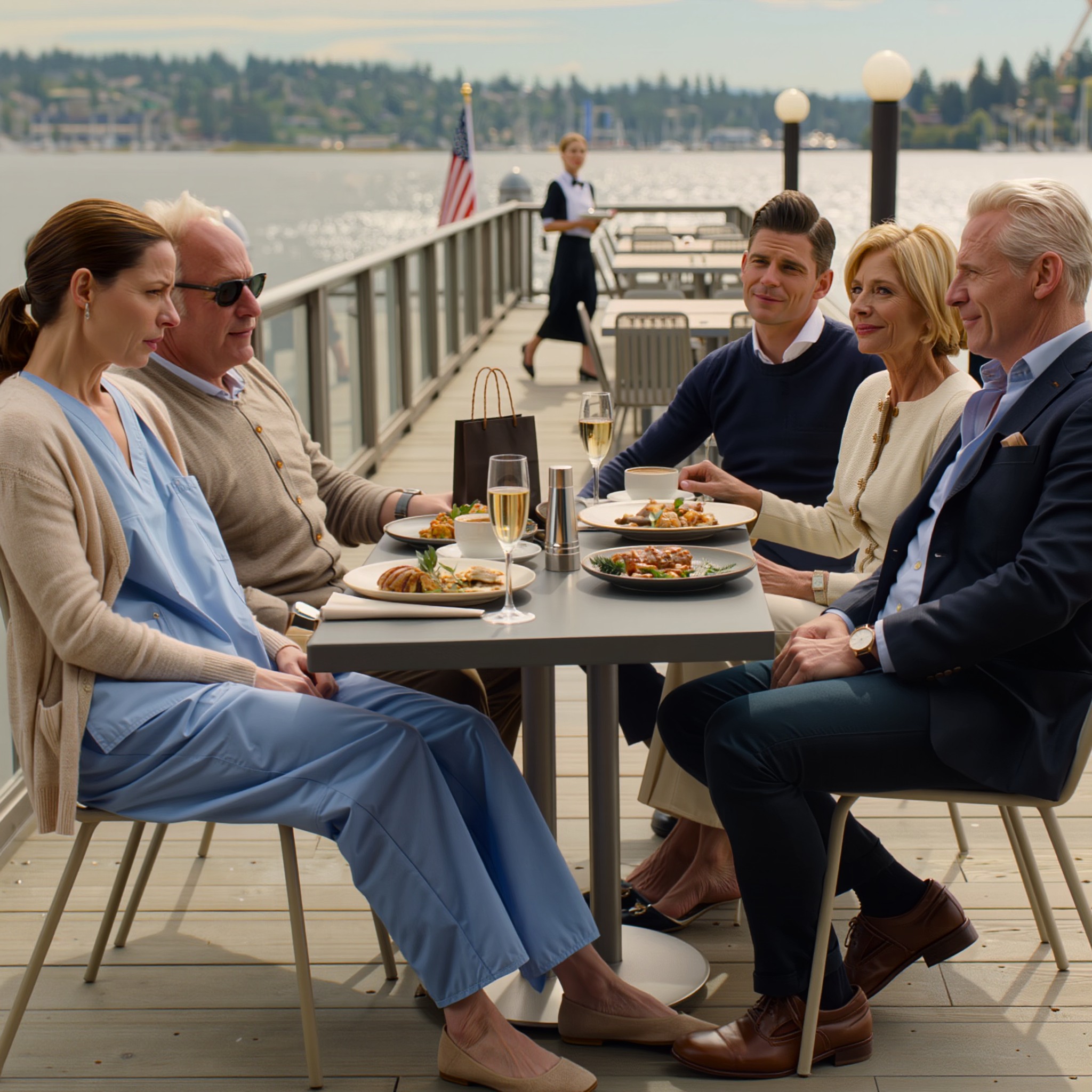 Til brunch smilede mine forældre og spurgte: “Hvordan føles det at være den, der aldrig helt følger med?” Jeg kiggede på min telefon og sagde: “Hvordan føles det at ændre sit feriebudget?” Så annullerede jeg overførslen på 12.000 dollars – og der blev stille ved bordet.