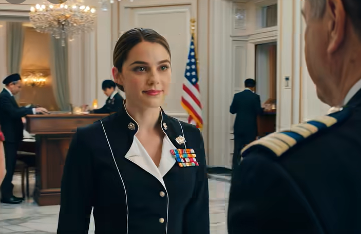 Min søster smilede ad min cateringuniform – indtil jeg sagde 3 ord på fransk til den amerikanske general