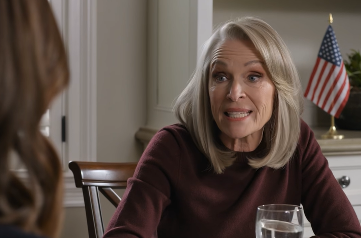 Ved Thanksgiving satte min mor sit glas ned og sagde…
