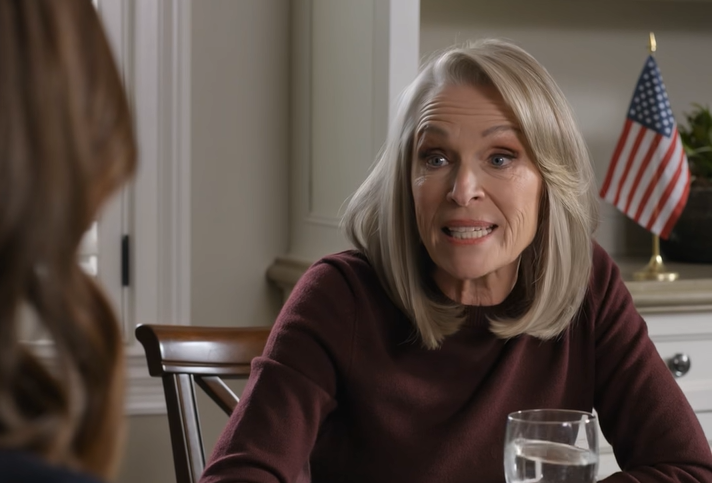 Ved Thanksgiving satte min mor sit glas ned og sagde…
