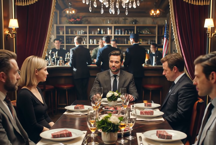 Min mand kiggede på mig og sagde: “Jeg har ikke tilføjet noget til dig endnu,” sagde hans stemme, selv mens han og hans venner skar i deres Wagyu-steaks. Jeg sad der med mit sted urørt. Kvinden, der sad ved siden af ​​ham, smilede: “Du kan altid bestille noget om et øjeblik.” Jeg smilede bare, kiggede på ham og sagde …