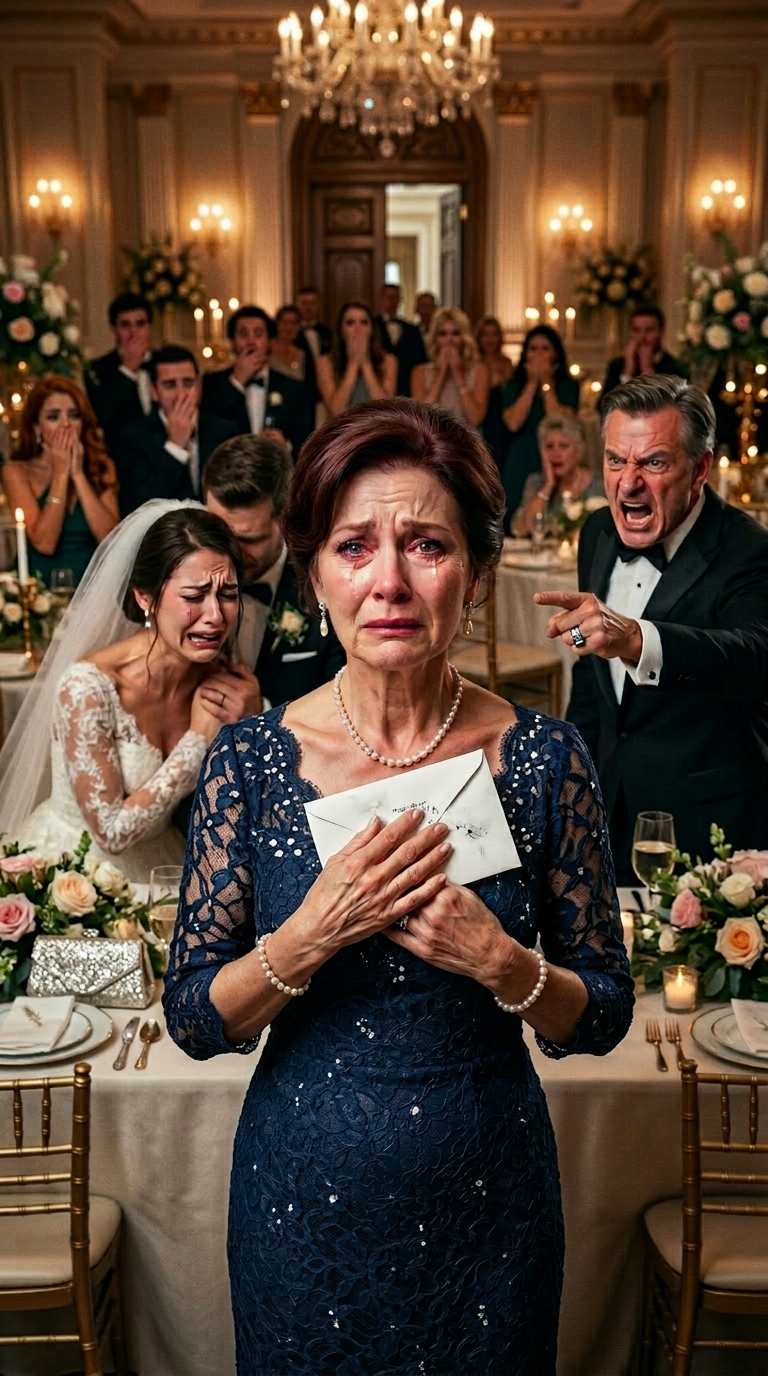 Min søn fortalte mig, at jeg ikke var på listen til mit barnebarns bryllup. Jeg sagde, at det var fint, bladrede tilbage gennem de hvide blomster, jeg havde betalt for, gik hjem i stilhed og åbnede mappen med mit navn på hver side. Næste morgen modtog han et brev, der ændrede alt …