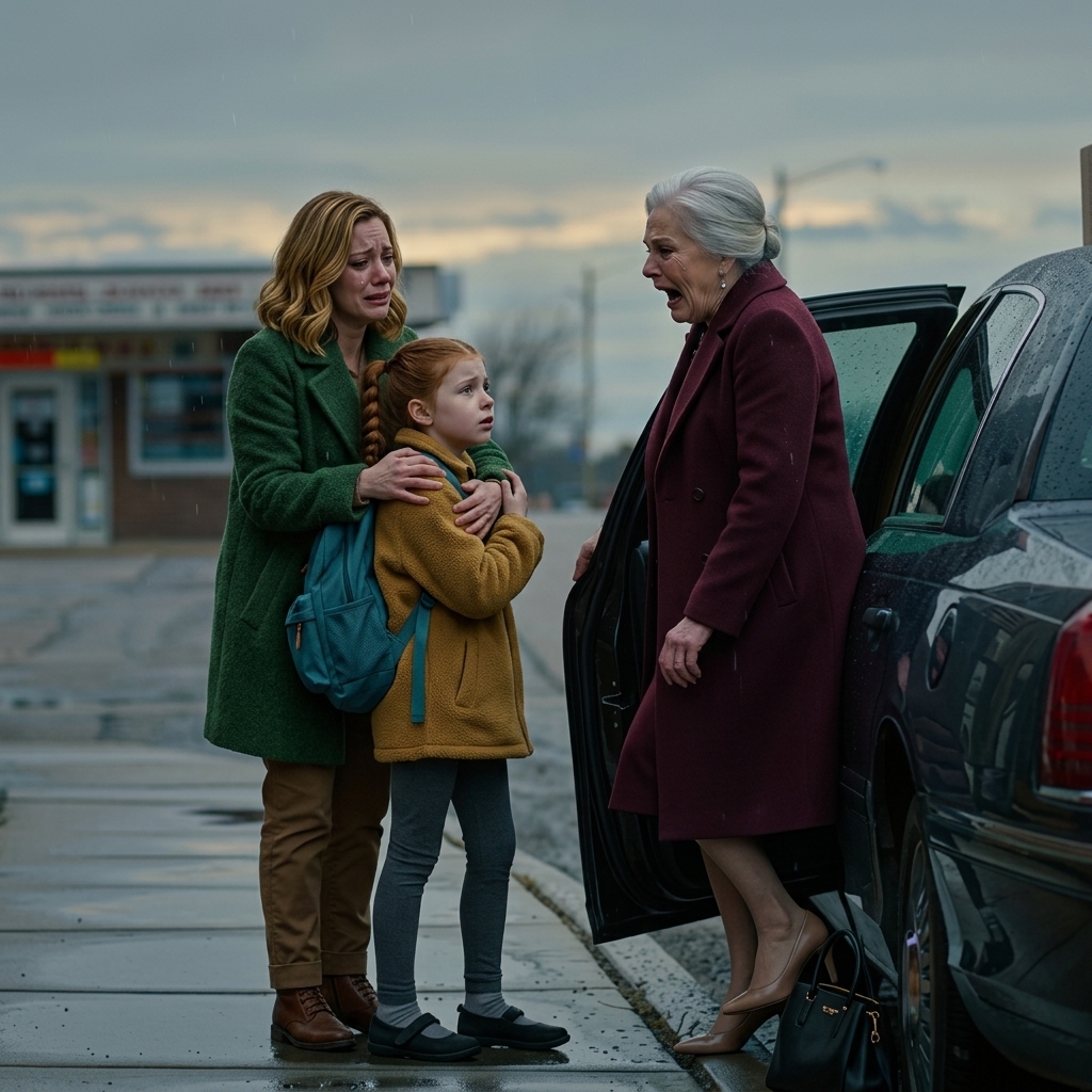 Min bedstemor fandt mig og min seksårige uden for et krisecenter, stirrede på skiltet og sagde: “Hvorfor bor I ikke i jeres hus på Hawthorne Street?” Tre dage senere kom hun ind til mine forældres polerede familiemiddag med en tynd mappe, en mand med en bærbar computer og en stilhed, der fik dem begge til at blegne – for hvad end de havde stjålet fra mig, ville lige dukke op på den skærm.