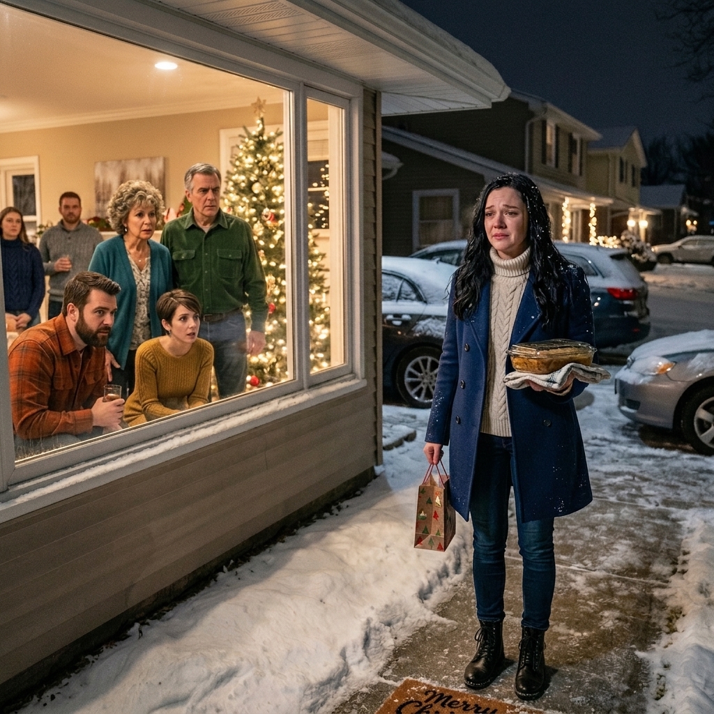 Min familie sagde, at julemiddagen var aflyst på grund af en snestorm — så fandt jeg deres biler ved min brors hus under deres “fantastiske fest”