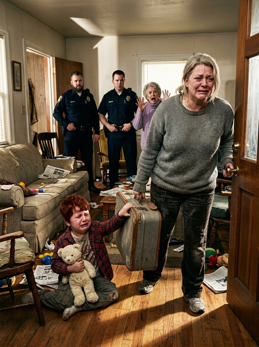 De ringede til politiet på grund af min 5-årige – en uge senere tiggede de mig om at få det til at stoppe.011