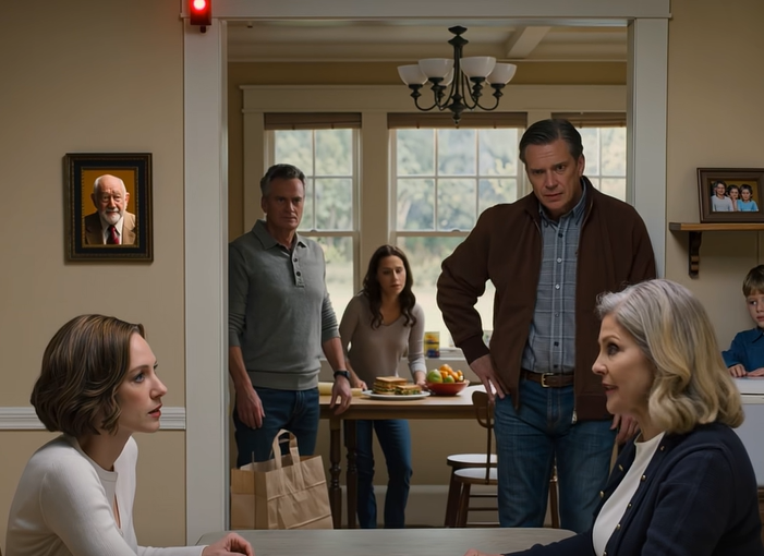 Min familie inviterede mig til en stille weekendfrokost og skubbede derefter papirer hen over bordet, som de troede, jeg ville underskrive, uden at se op.