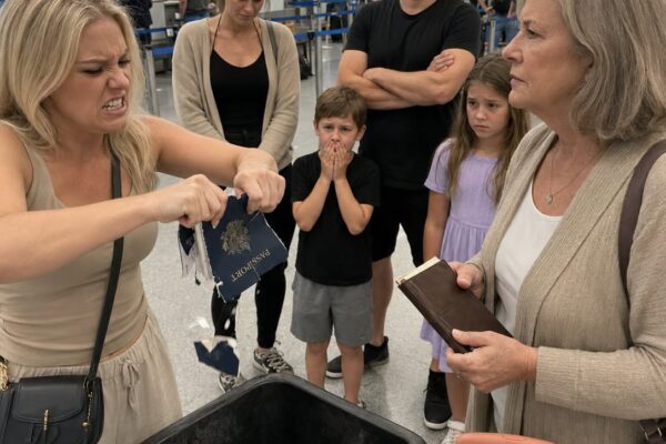 Min steddatter Vanessa rev mit pas i to, indtil jeg afslørede sandheden i lufthavnen.