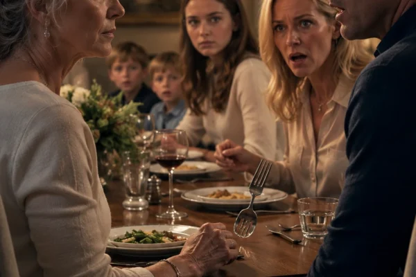 Min søn fortalte mig, at mit eneste job var at passe sine børn eller forlade hans hus. Til søndagsmiddagen smilede jeg, sagde “Perfekt, jeg går,” og så deres verden kollapse, da de fandt ud af, hvad jeg havde gjort måneder tidligere. 043