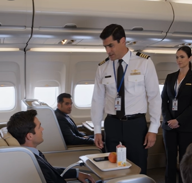 En administrerende direktør fik serveret fordærvet mad på en flyvning, men han …