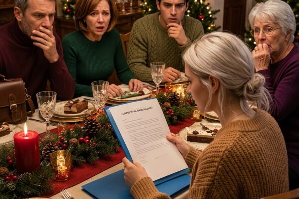 Ved julemiddagen spurgte min mor, hvornår mit bryllup ville være, så jeg viste hende leveringskvitteringerne